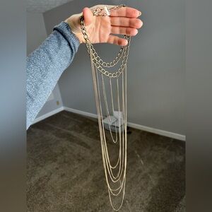 Elegant Gold Layered Necklace